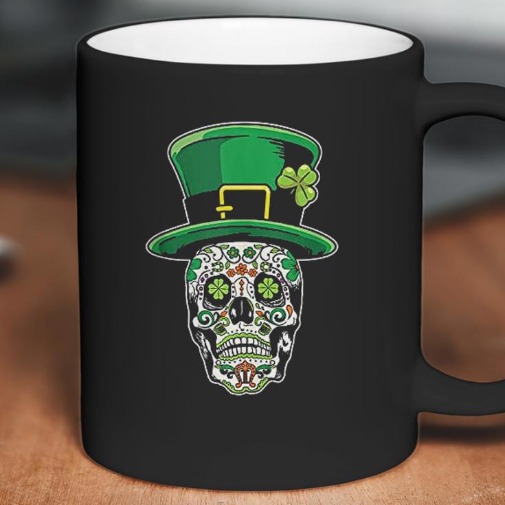 Sugar Skull Saint Patricks Day Of Dead Coffee Mug