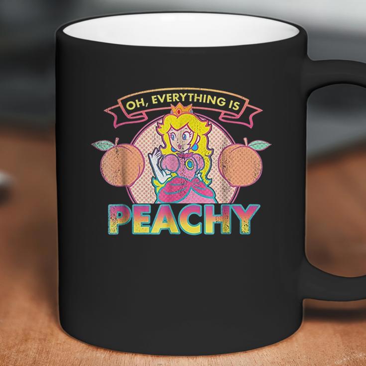 Super Mario Princess Peach Everything Peachy Coffee Mug