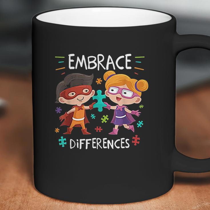 Superheroes Embrace Differences Gift Coffee Mug