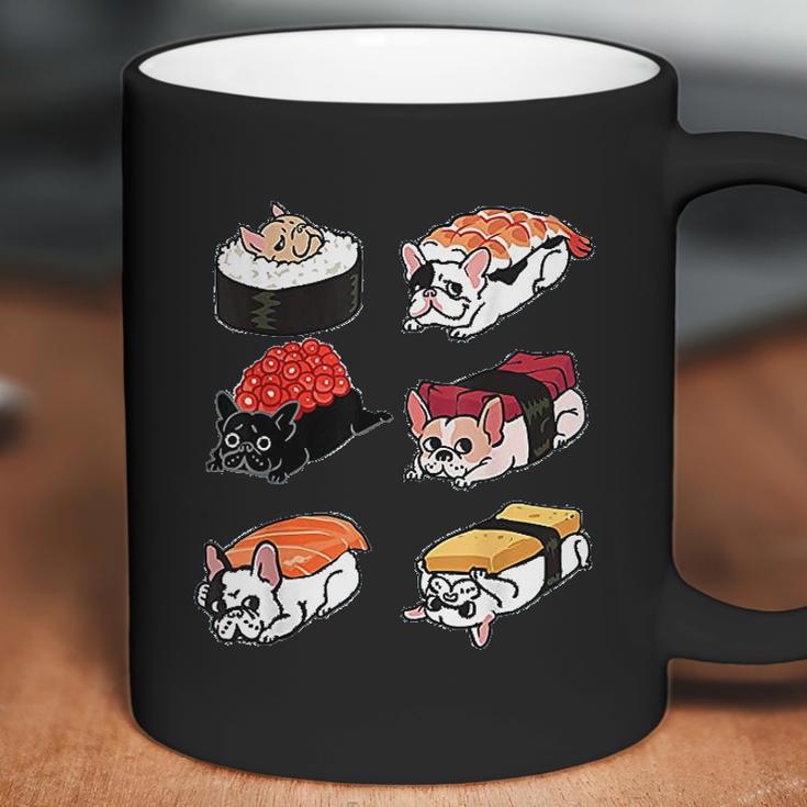 Sushi French Bulldog Funny By Huebucket Coffee Mug