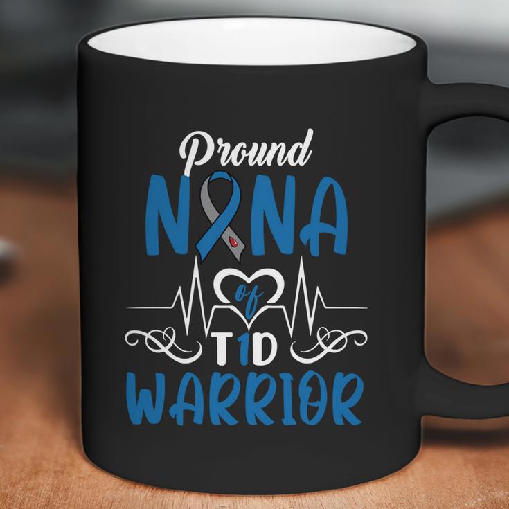 T1d Proud Nana Diabetes Awareness Type 1 Insulin Pancreas Cool Gift Graphic Design Printed Casual Daily Basic Coffee Mug