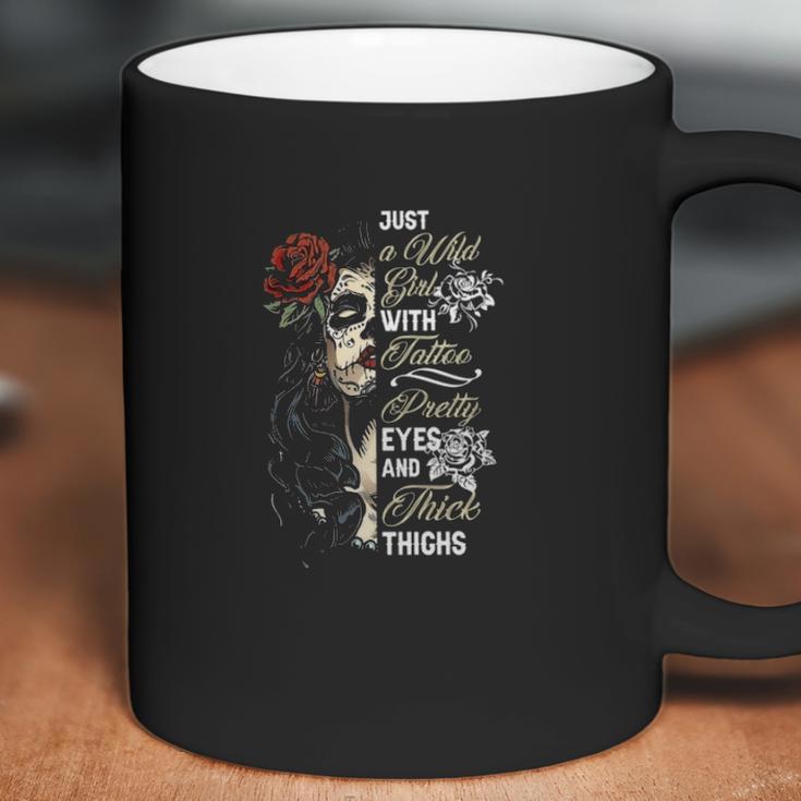 Tattoo Just A Wild Girl Coffee Mug