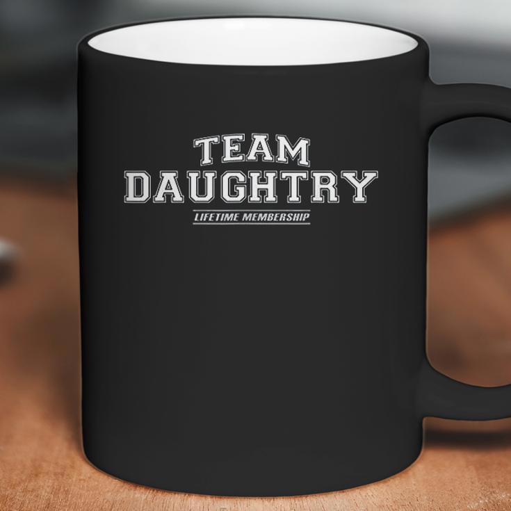 Team Daughtry Proud Family Last Name Gift Coffee Mug