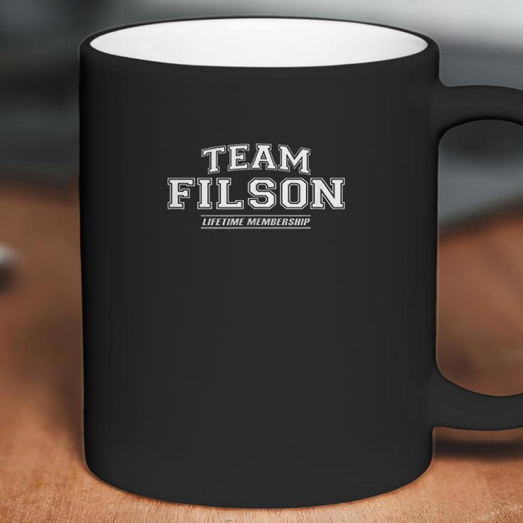 Team Filson Proud Family Surname Last Name Coffee Mug