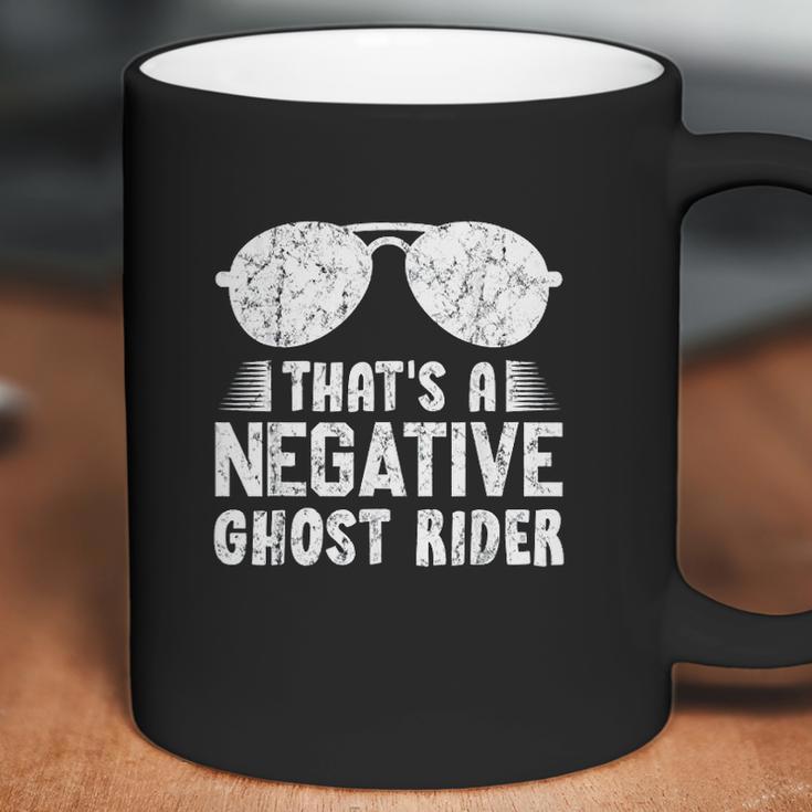 Thats A Negative Ghost Rider Pun Gift For Movie Lover Ghost Gifts Coffee Mug