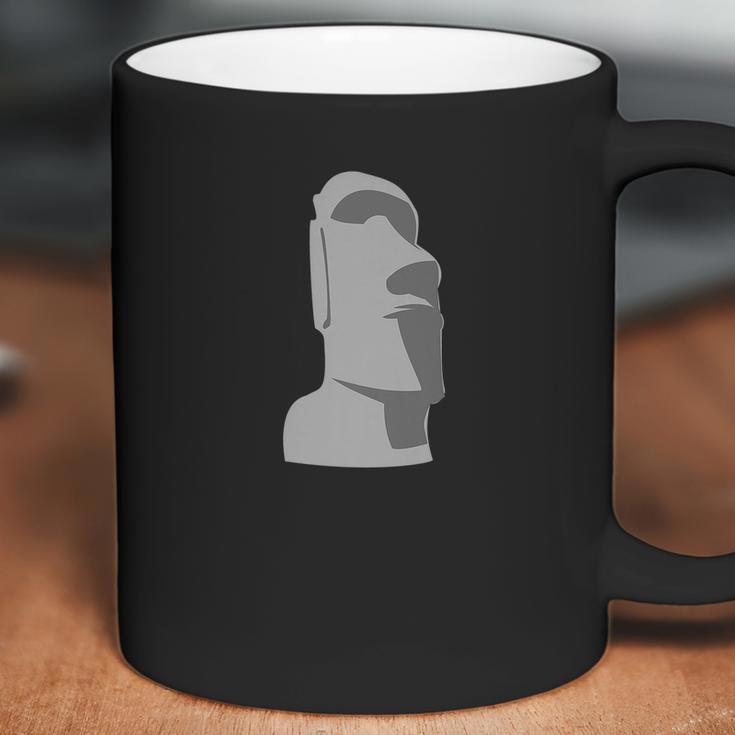 Tiki Moai Easter Island Luau Gray Gift Coffee Mug