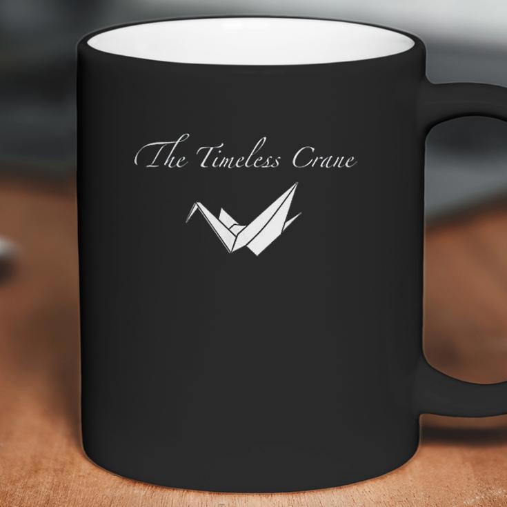 The Timeless Crane Origami Paper Crane Coffee Mug