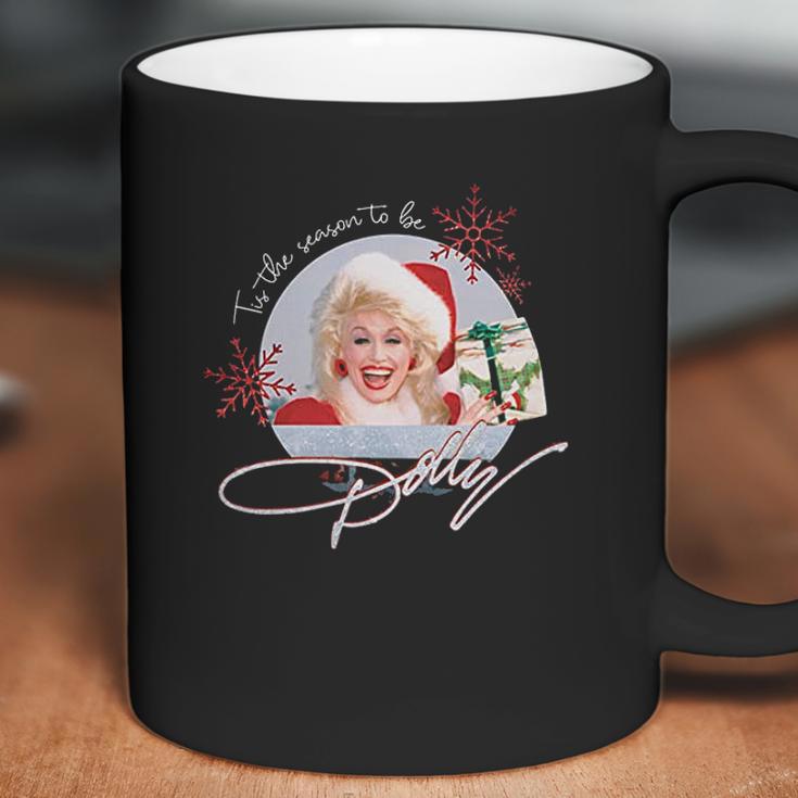 Tis The Season To Be Dolly Vintage Coffee Mug