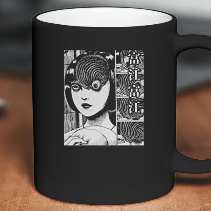 Tomie Junji Ito Black Coffee Mug