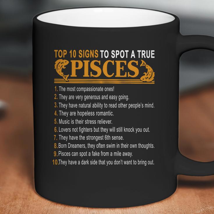 Top 10 Signs To Spot A True Pisces Coffee Mug