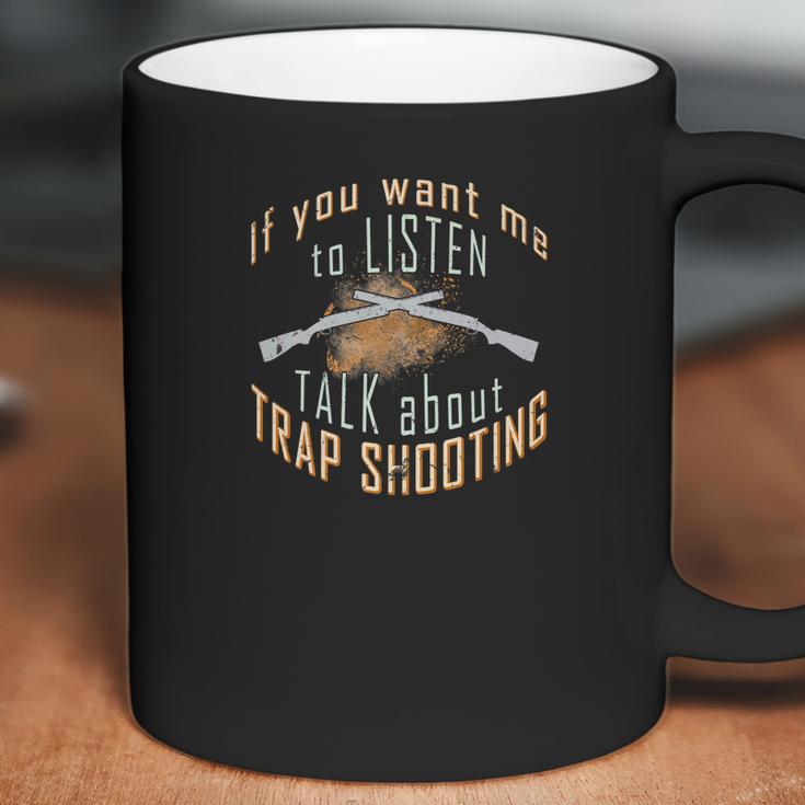 Trap Shooting Funny Clay Target Shooter Coffee Mug