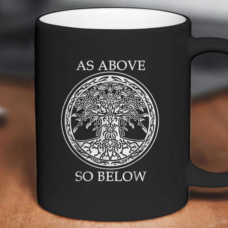 Tree Of Life As Above So Below Coffee Mug