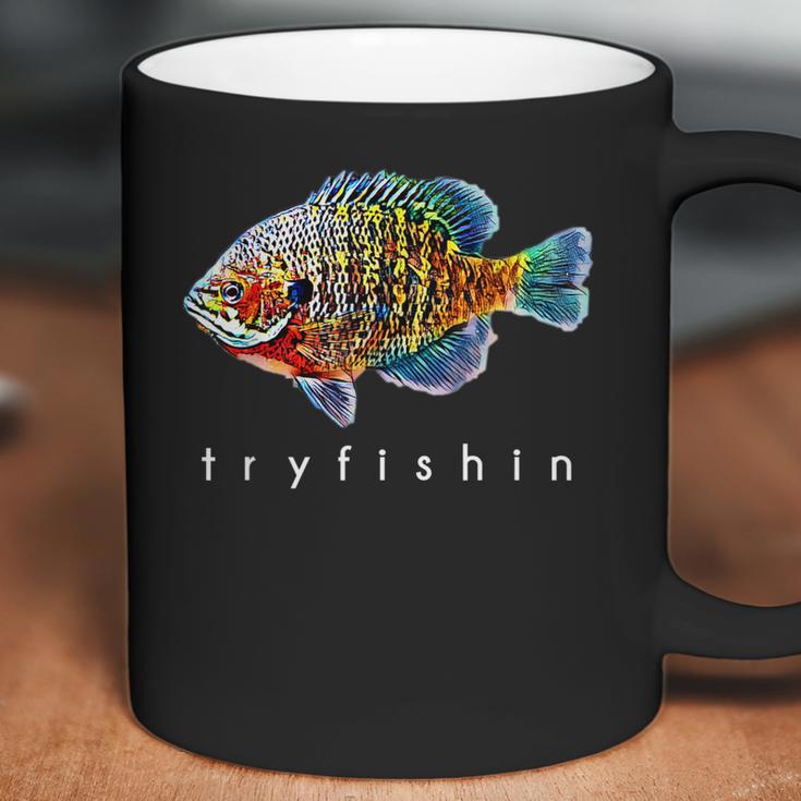 Tryfishin Bluegill Panfish Fishing Coffee Mug