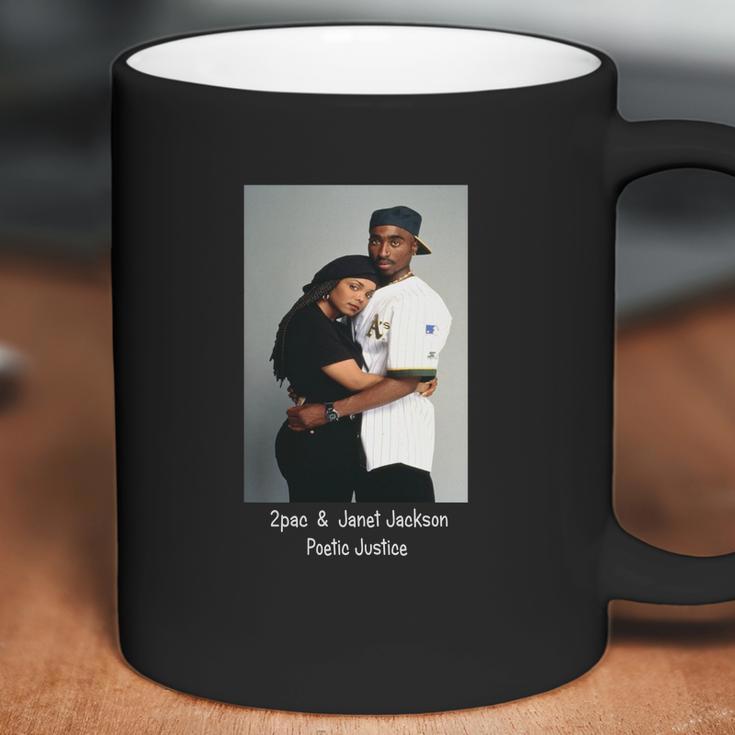 Tupac 2Pac & Janet Jackson Poetic Justice Coffee Mug