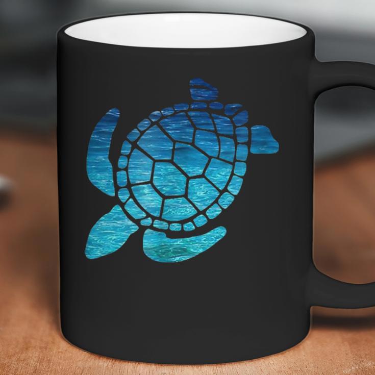 Turtle Lovers Blue Aqua Colors BeachCutes Coffee Mug