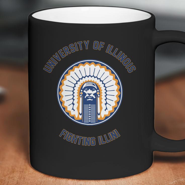 U Of I Fighting Illini Coffee Mug