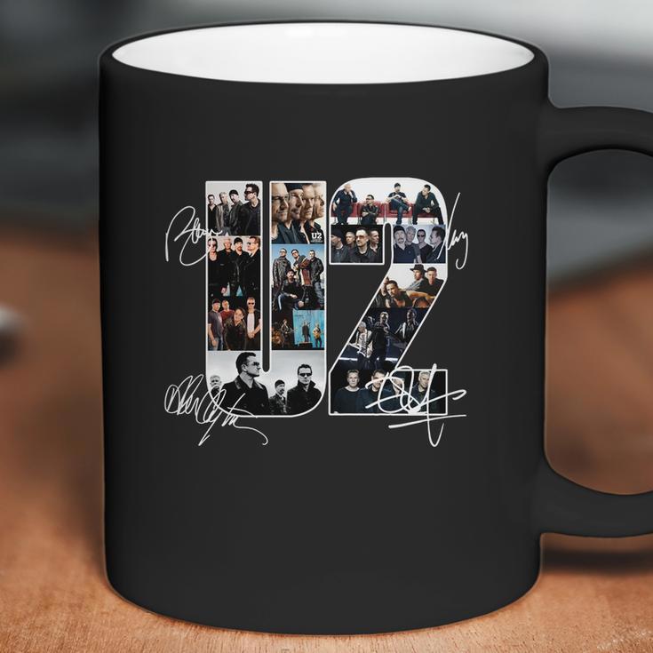 U2 Signatures Shirt Coffee Mug