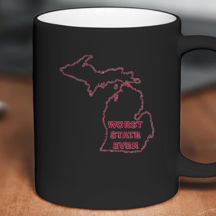 Ugp Campus Apparel Worst State Ever Basic Coffee Mug