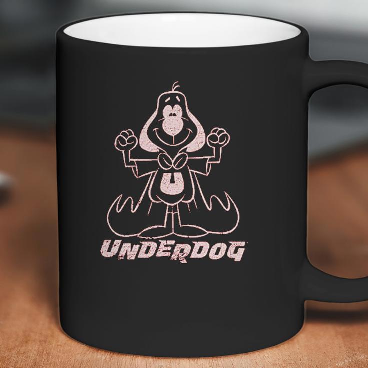 Underdog Outline Coffee Mug