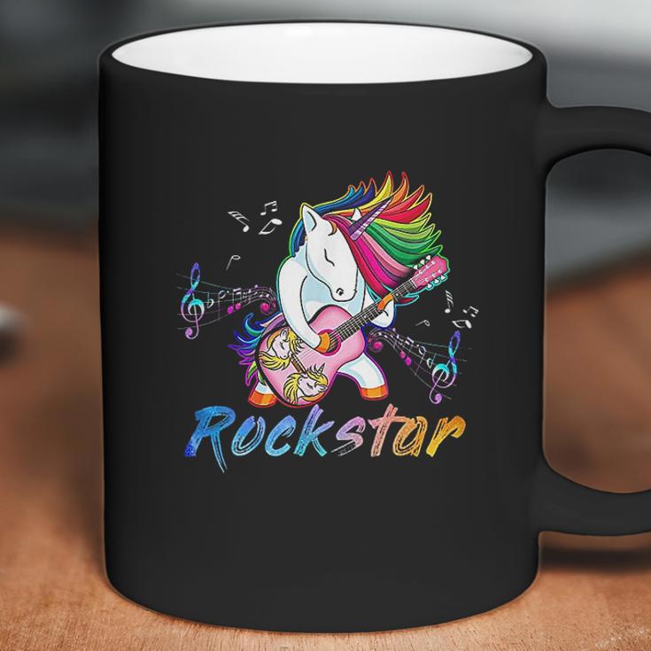 Unicorn Rock Star Guitar Rocking Music Singer Coffee Mug