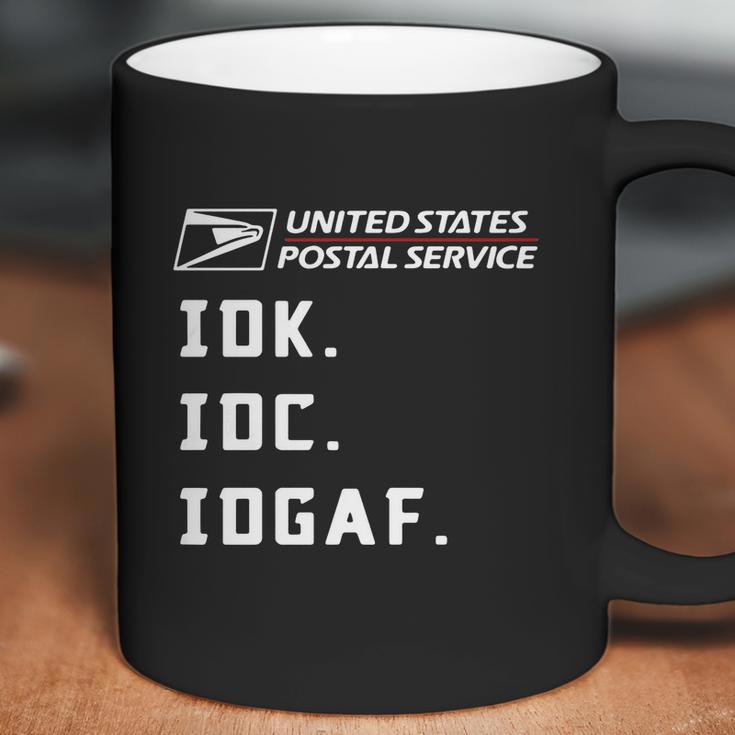 United States Postal Service Idk Idc Idgaf Shirt Coffee Mug