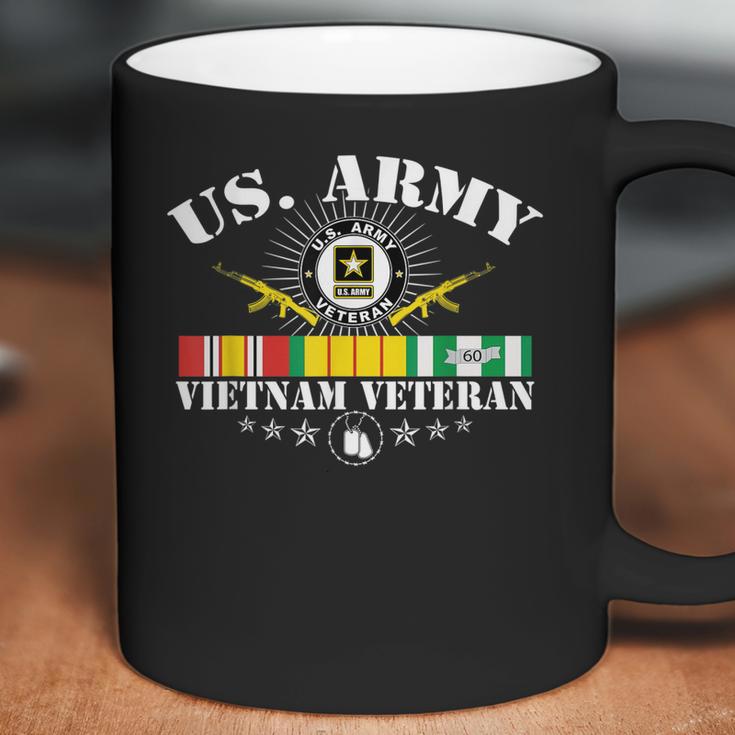 Us Army Vietnam Veteran Usa Flag Vietnam Vet Flag Men Women Coffee Mug