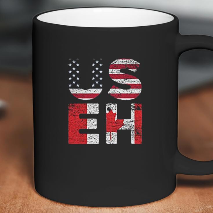 Usa Useh Us Flag Canada Coffee Mug