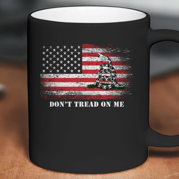 Usa Vintage Flag Dont Tread On Me Coffee Mug