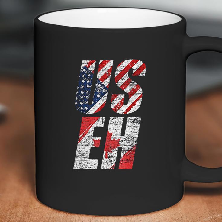 Useh Canadian Flag American Usa 4Th Of July Canada Coffee Mug