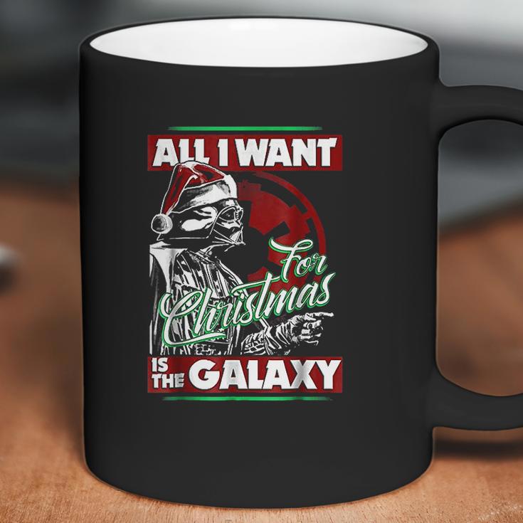 Vader Empire All I Want Galaxy Christmas Coffee Mug