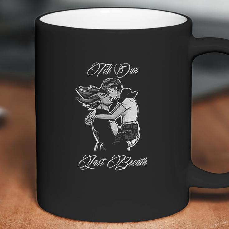 Vegeta And Bulma Till Our Last Breath Coffee Mug