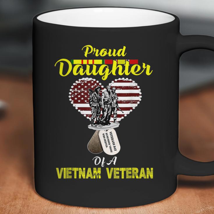 Veteran Day Proud Daughter Of A Vietnam Veteran Coffee Mug