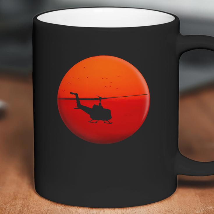 Vietnam Helicopter Sunset Coffee Mug