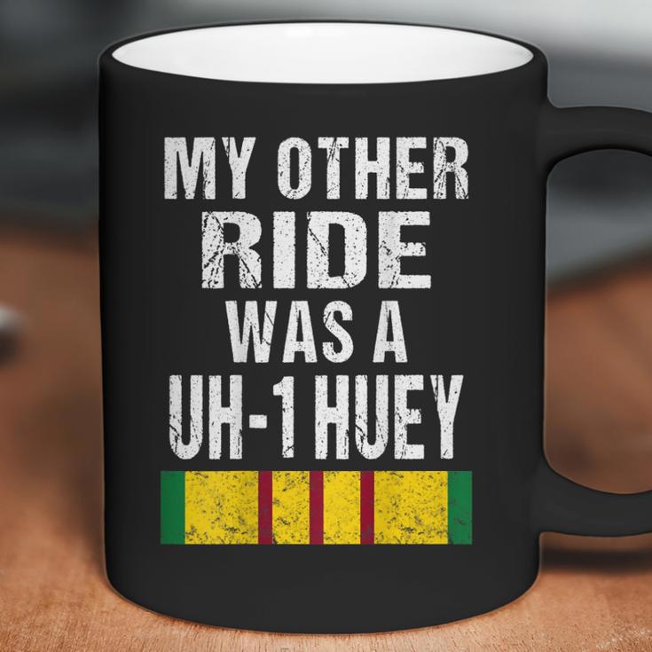 Vietnam Veteran Biker Uh-1 Huey Helicopter Coffee Mug