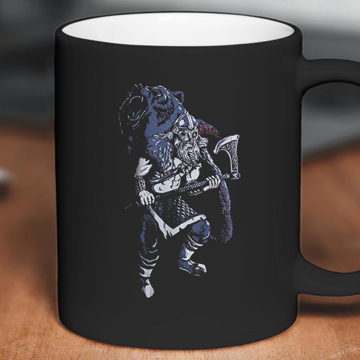 Viking Berserker Bear Spirit Valhalla Norse Nordic Mythology Warrior Coffee Mug