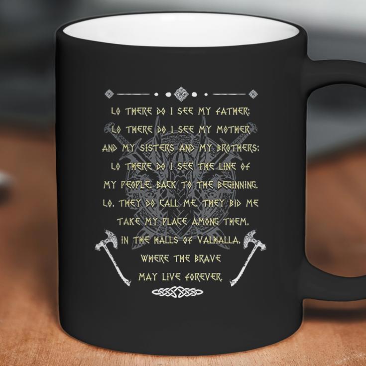 Viking Prayer Before The Battle Vikings Warriors Coffee Mug