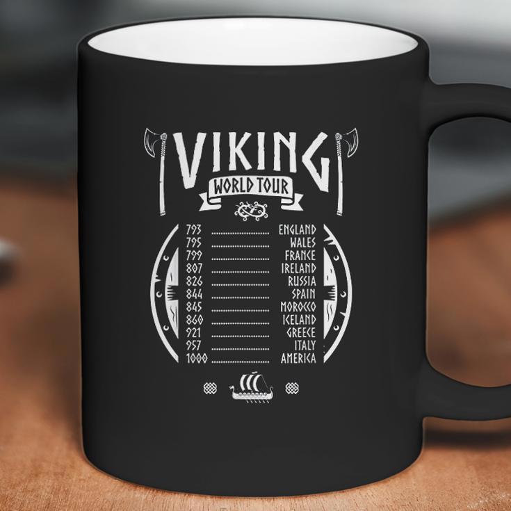 Viking World Tour Dates Odin Norse Viking Mythology Gift Coffee Mug