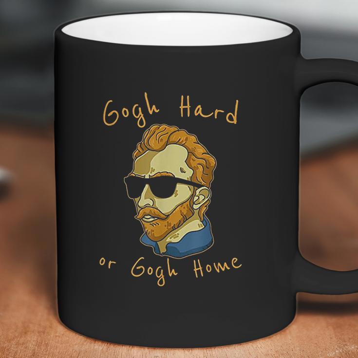 Vincent Van Gogh Hard Or Go Home Artist Humor Pun Coffee Mug