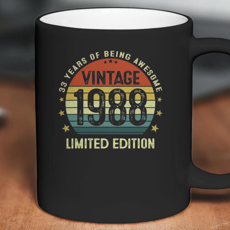 Vintage 1988 Limited Edition 33 Years Old 33Rd Birthday Coffee Mug