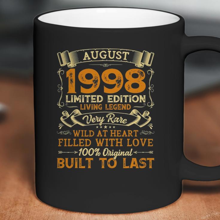 Vintage 23Rd Birthday August 1998 23 Years Old Gift Coffee Mug