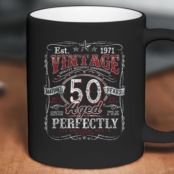 Vintage 51St Birthday 1971 Born In 1971 Gift Coffee Mug