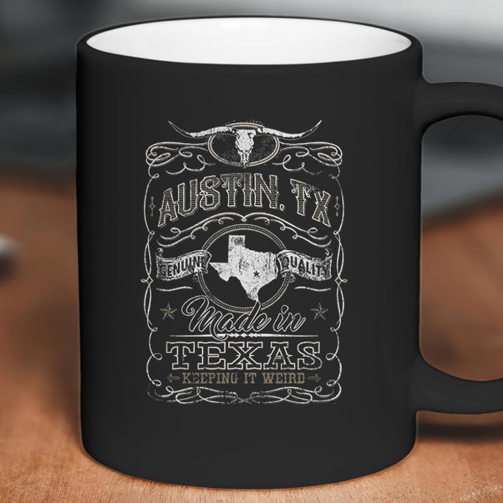 Vintage Austin Texas Keep Austin Weird Texas Coffee Mug