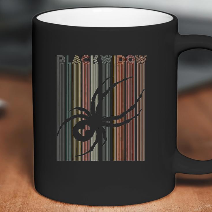 Vintage Black Widow Retro Spider Coffee Mug