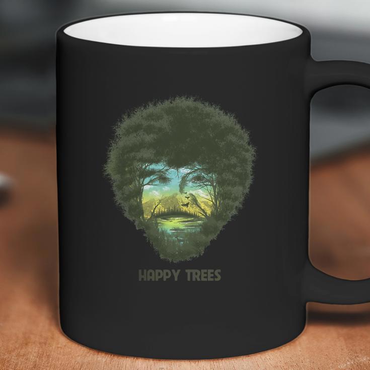 Vintage Bob Ross Happy Trees Multipe Exposure Coffee Mug