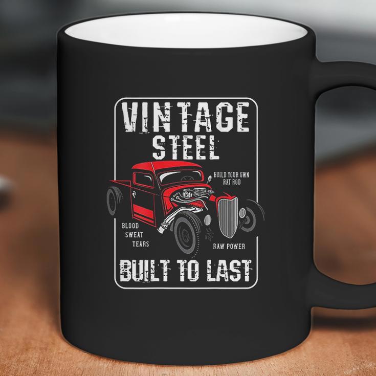 Vintage Built To Last Rat Rod Coffee Mug