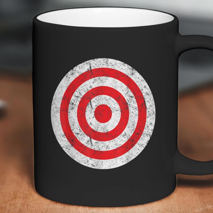 Vintage Bullseye Target Bulls Eye Funny Joke Coffee Mug