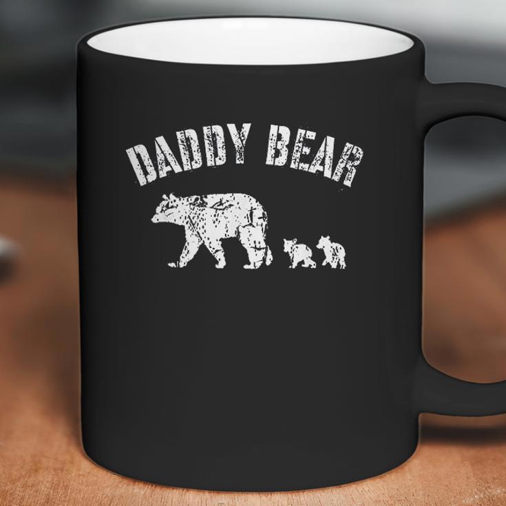 Vintage Daddy Bear With 2 Two Cubs Dad Father Papa Gift Coffee Mug