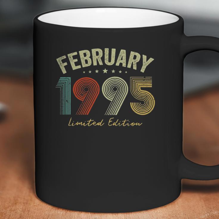 Vintage February 1995 26Th Birthday 26 Years Old Retro Gifts Coffee Mug