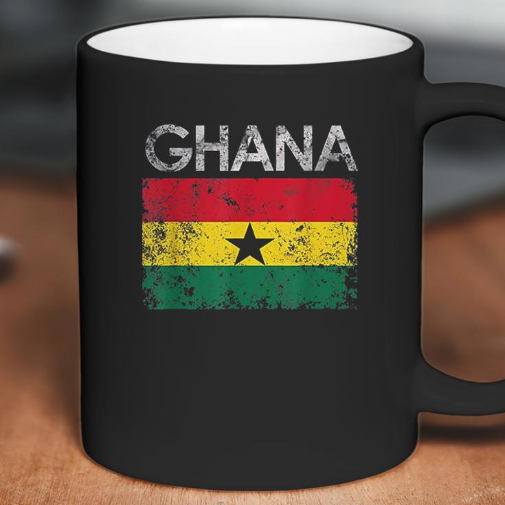 Vintage Ghana Ghanaian Flag Coffee Mug