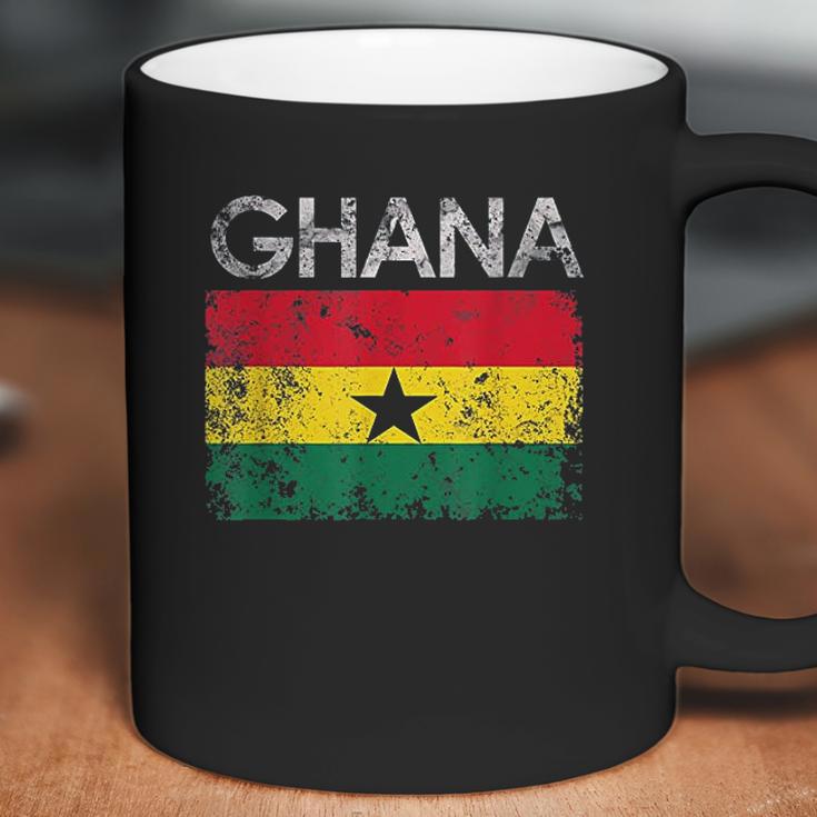 Vintage Ghana Ghanaian Flag Pride Coffee Mug